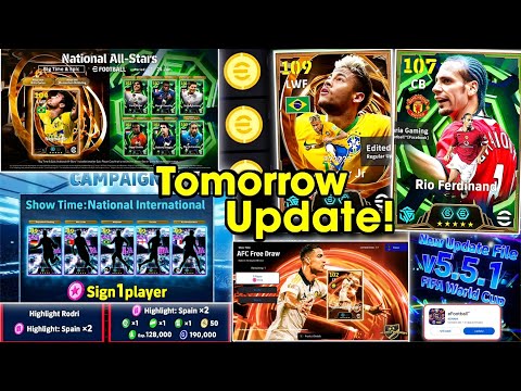 v5.5.1 Update, New Campaign | What Is Coming On Tomorrow And Next Monday In eFootball 2026 Mobile