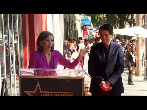 Tamlyn Tomita speech at the Ralph Macchio Hollywood Walk of Fame star ceremony