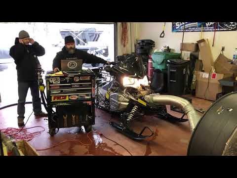 1100 TZ1 Touring Arctic Cat Turbo Meth Dyno Pull 292 Horsepower