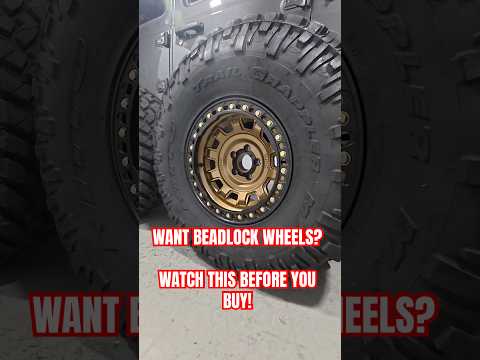 Buying Beadlock Wheels? This is what you need to look for.