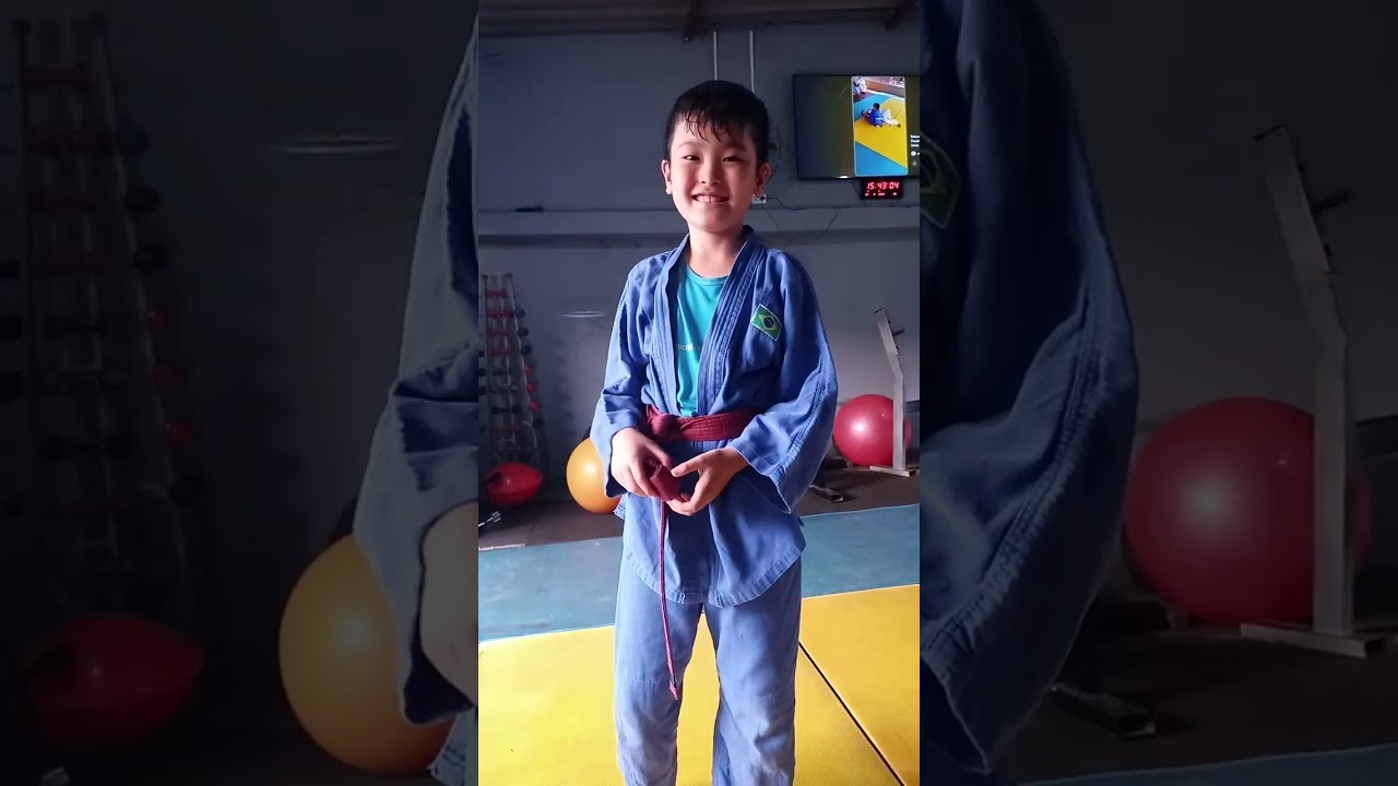 Exame de faixas judo liga LCJMS e CBJK realizado na academia Caldance.