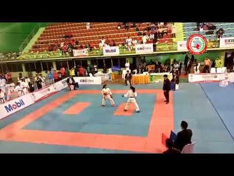 Female Final Cadet -40kg | 5th South Asian championship 2019 | Gujarate karatekas