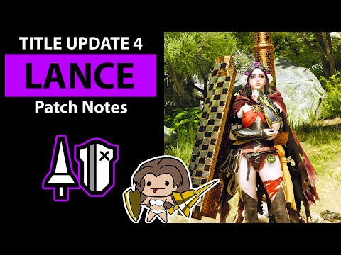 LANCE Buffs!! Title Update 4 Patch Notes [Monster Hunter Wilds] #monsterhunterwilds