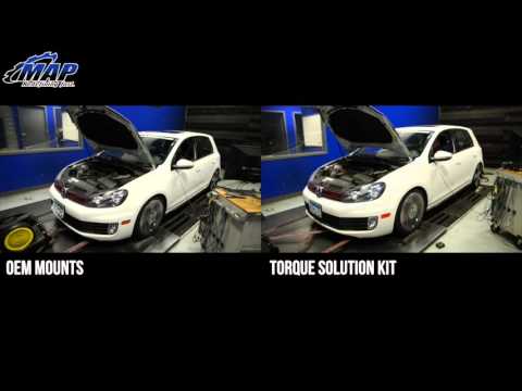 MK6 GTI Engine & Transmission Mount Kit | Before and After (2.0 TSI)
