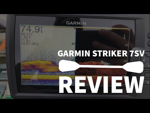 Garmin Striker 7sv Review - On Water Demo & Function Walk Through