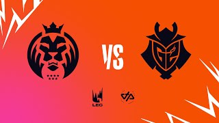 LEC Summer Split 2022 - W3D1 - MAD vs G2