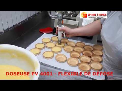 video 2, Doseuse à vitesse variable avec Bol inox EDHARD