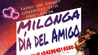 Romina Rossi & Pablo Aguero en Ushuaia "Marion" Caló/Iriarte "Milonga del Dia del Amigo" en Ushuaia