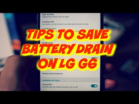 LG G6 Tips to Save Battery Drain | LG G6 Battery Draining Solution