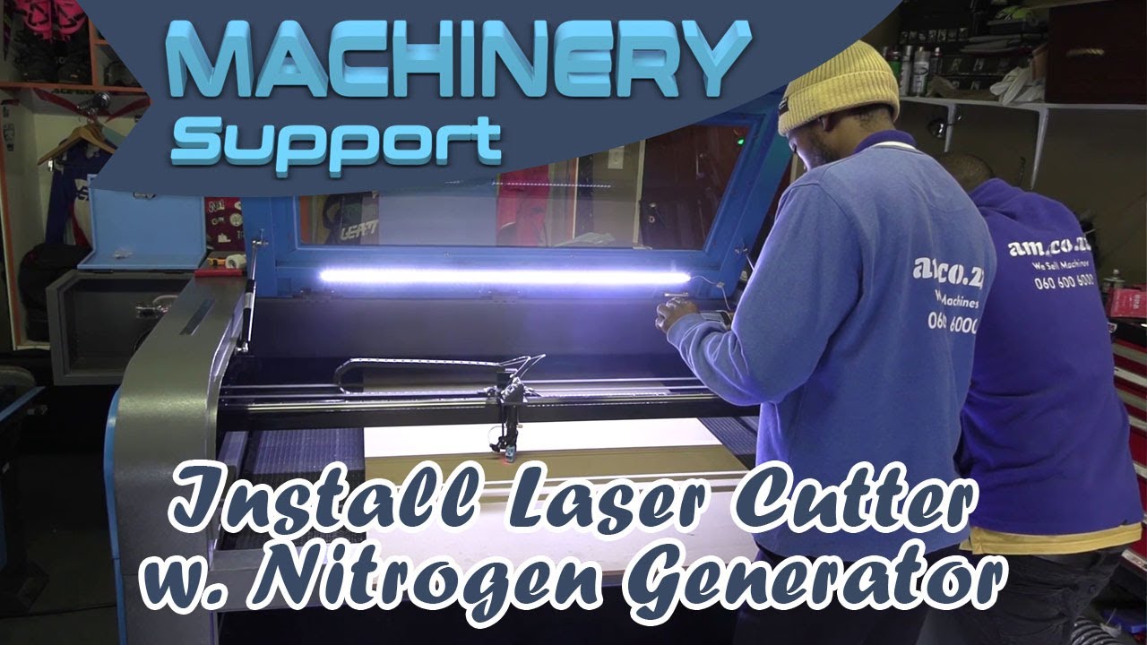 Installation of CO2 Laser Cutting & Engraving Machine (Trucut 1300x900