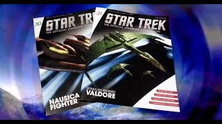 Star Trek Starships Collection #30 & 31 : Nausicaan Fighter & Romulan Warbird Valdore