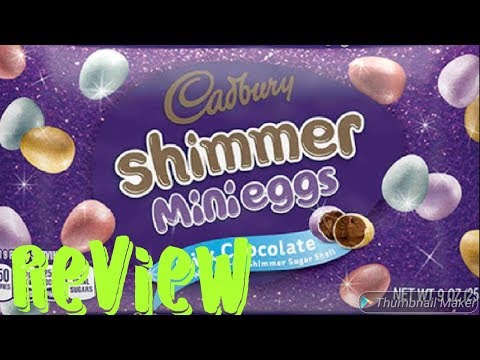 Cadbury Shimmer Mini Egg Review
