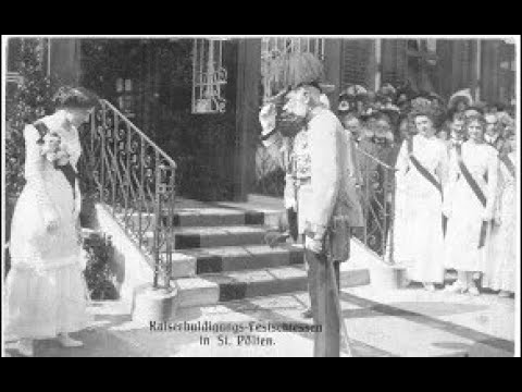 The visit of Kaiser Franz Joseph I of Austria in St. Pölten on June 21, 1910