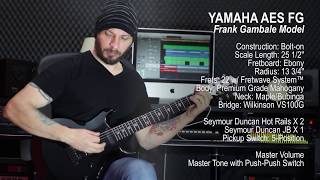Video thumbnail for YAMAHA AES FG Frank Gambale - Demo with Fractal Audio AXE FX II by Paolo Beretta by pbguitar83