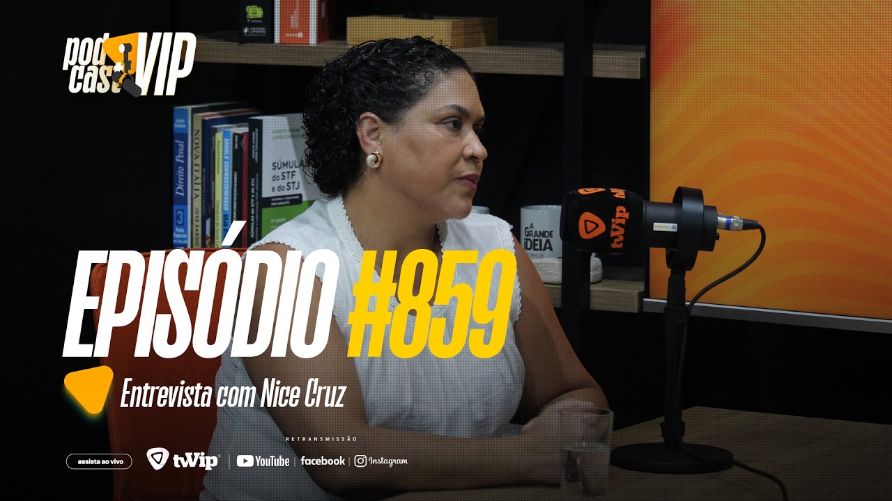 Podcast Vip entrevista Nice Cruz que destaca experiência como Personal Chef