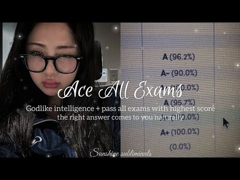 📚 : Ace all exams even without studying ⚠︎ Listen once ⚠︎ .....