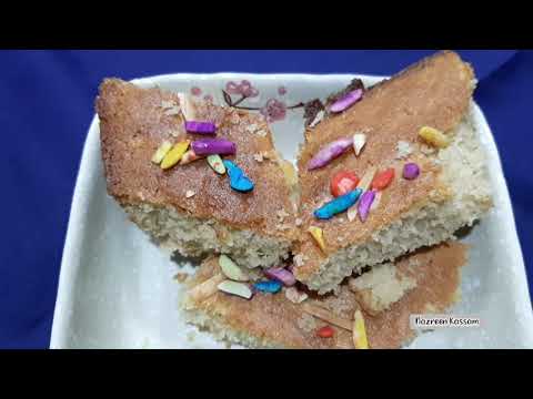 Soji cake/ Semolina cake