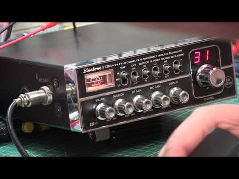 Binatone 5-Star CB27/81 UK FM CB radio - On The Air test