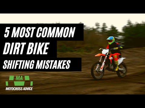 5 Most Common Beginner Dirt Bike Shifting Mistakes w/ Martin Varrand