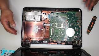 Laptop HP Notebook 15 f233wm  Disassembly Take Apart Sell. Drive, Mobo, CPU & Other Parts Removal
