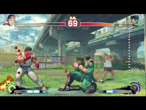 AOI MOMO [Bison] vs TETORAJA [Ryu] SSF4 Japanese Online Ranked Matches - Xbox Live