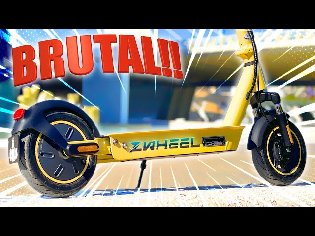 Vídeo relacionado con ZWHEEL ZFOX MAX Arctic White | Patinete Eléctrico Adultos Homologado DGT - 800W MAX, 50km Autonomía, IP54 Resistencia al Agua, Ruedas 10" - Llave NFC, Intermitentes, Doble Suspensión, Frenos AER