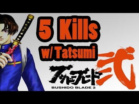 [PS1/PSX] Bushido Blade 2 - 5 Kills with Tatsumi (Nodachi)