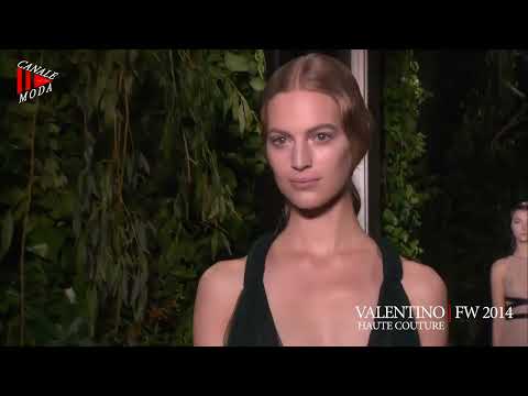 VALENTINO Haute Couture Fall Winter 2014 Paris 4K - Canale Moda