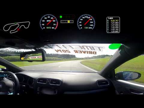 Time attack event 3/3 Karlskoga Gelleråsen 2014-08-10 Golf R DSG mk6
