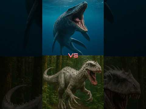 Indominus rex vs Mosasaurus vs T Rex #indominusrex #mosasaurus #trex