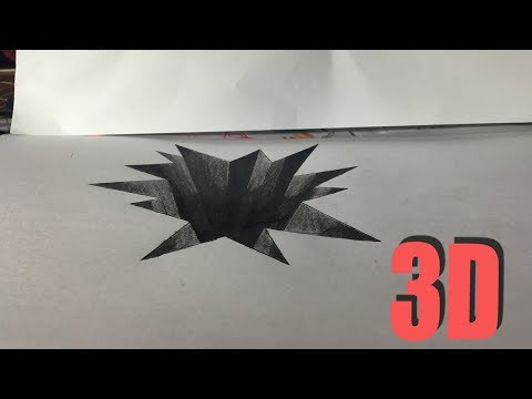 Drawing 3D Hole for Kids | How to Draw 3D Hole | Trick Art for Kids