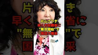 片山さつきが早くも財務省に"無双開始"で国民大喝采ｗ#片山さつき#財務省#自民党#政治#shorts