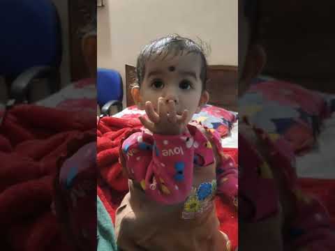 My Little baby | Satwika Loves Chocolate | My Adorable Baby girl. #shorts