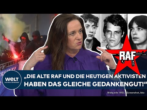 LINKER TERRORISMUS: So nah sind heutige Aktivisten den RAF-Terroristen Meinhof, Baader und Ensslin!
