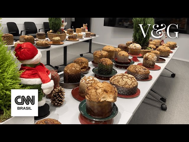 Degustação de panetones CNN Viagem & Gastronomia