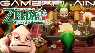 Visiting Mr Write, Dampé, & Tal Tal Heights by Sequence Breaking in Zelda: Link's Awakening (Switch)