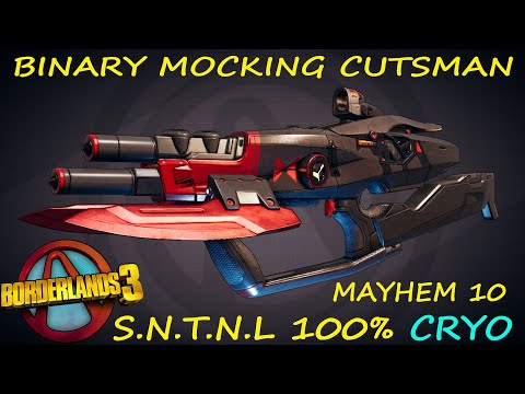 BL3 - Binary Stark Cutsman - S.N.T.N.L 100% Cryo - Mayhem 10