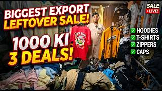 Export Leftover Wholesale Market l Hoodies l High Neck l T-shirt 👕