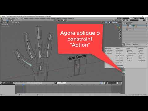 Blender 2.82 - Action Constraint