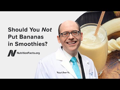 Bananas in Smoothies: Yes or No? (Presentation)