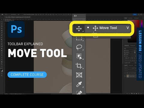 Move Tool - Toolbar Explained & Demonstrated [Photoshop Tutorial for Beginners]