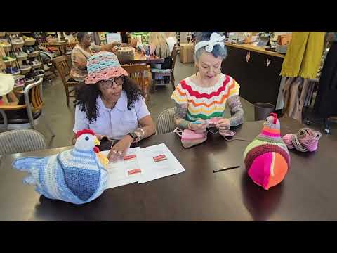The Emotional Support Chicken Crochet Tutorial Part 2 - The Body, Head and Beak Sections