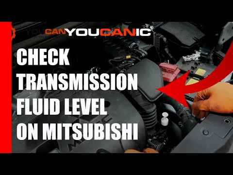 How to Check the Transmission Fluid Level on a Mitsubishi