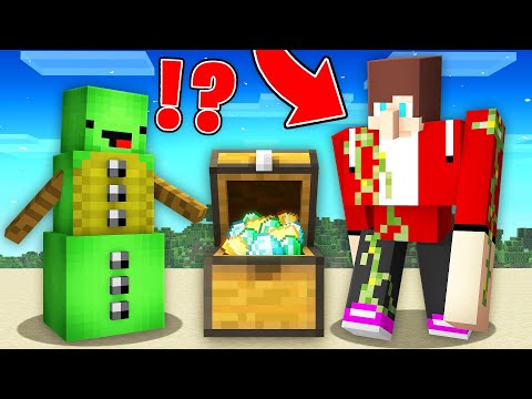 UNBELIEVABLE! JJ and Mikey Discover EPIC Staircase in Minecraft