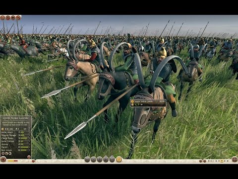 Total War Rome 2- Greek Iraklis-The Nomad Wrecking Ball -1v1 Battle.