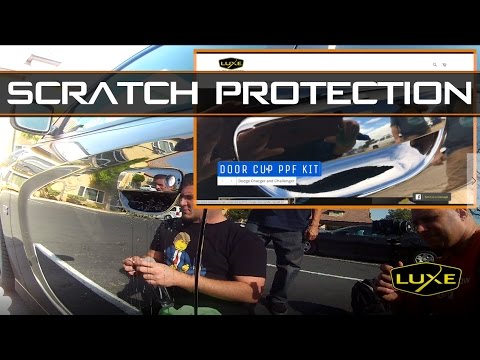 Luxe Auto Concepts Door Cup Protection Install 2011 - 2014 and 2015+ Charger and Challenger