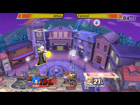 Smash 4 ~ Atlas (Sonic) vs Fennel (Fox/Rosalina) ~ Winners Finals