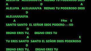 ALELUYA    SANTO SANTO EL SEÑOR DIOS PODEROSO