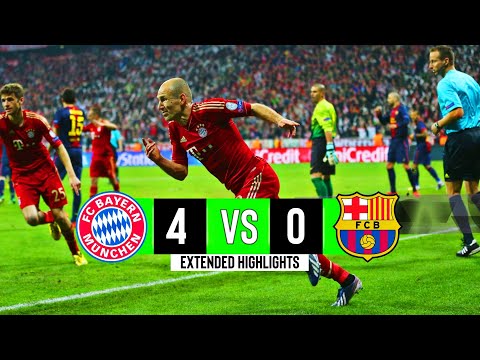 Bayern Múnich vs Barcelona | 4-0 | Resumen y goles | Champions League 2013