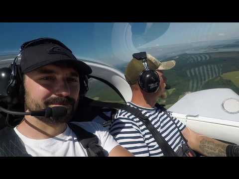 Darcek na rozlucku - let ultralightom